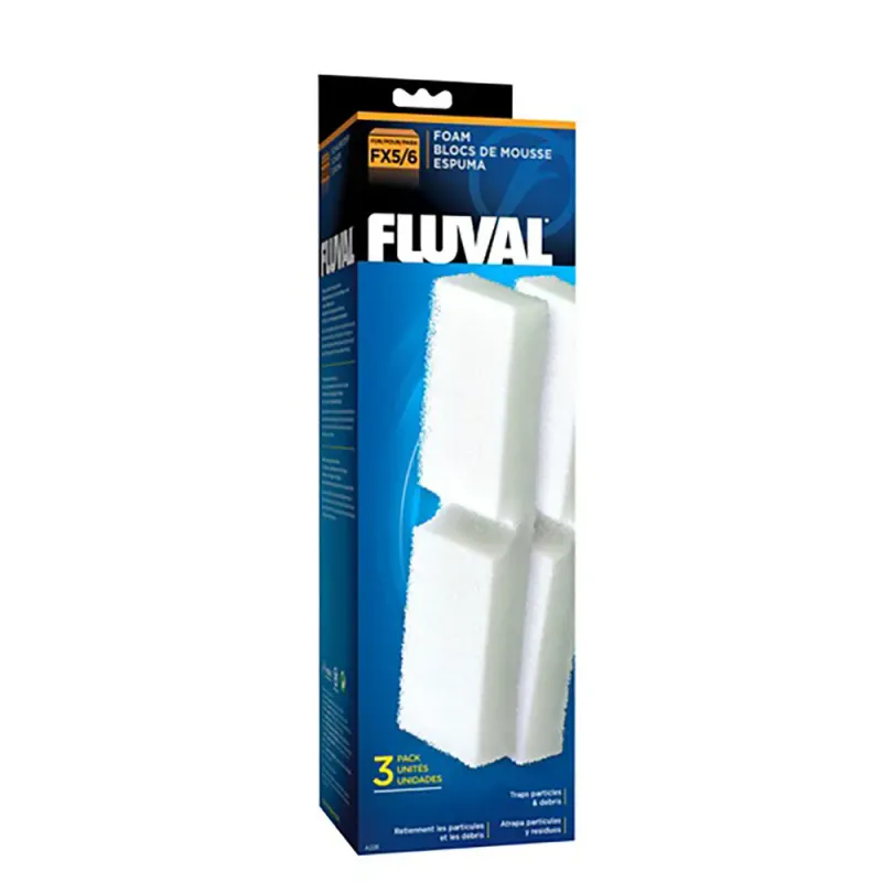 Fluval Filtersvamp 3 stk. f/FX4, FX5 & FX6