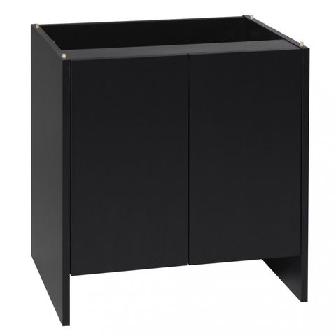 Hovedbilde Monkfield kabinet 122x46x66cm svart