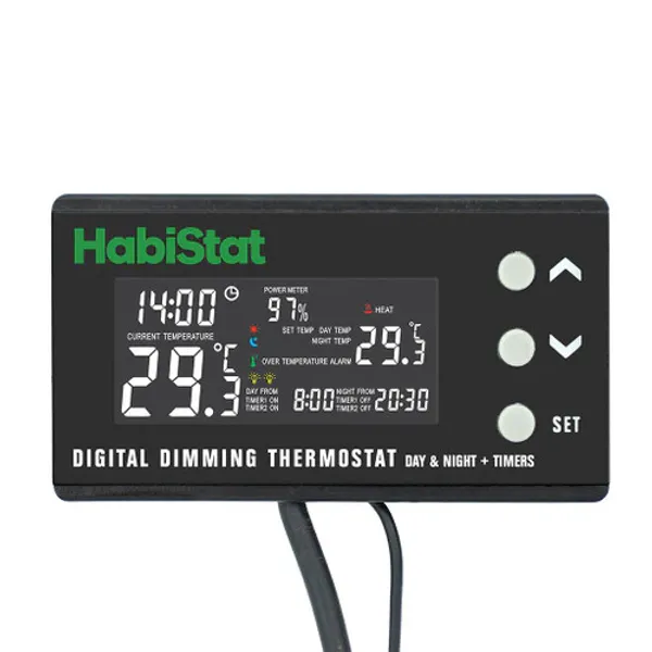 HabiStat Digital Dimming Thermostat day-night + timer
