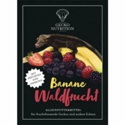 Hovedbilde Gecko nutrition banan/skogsbær 50g