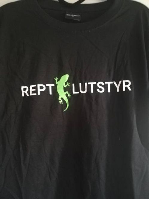 Hovedbilde Svart Reptilutstyr t-skjorte 3xl