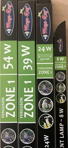 Hovedbilde Mega ray T5 zone 1 8w