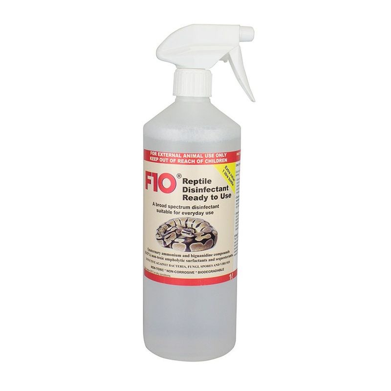 F10 Reptile RTU disinfectant/cleaner 1 liter