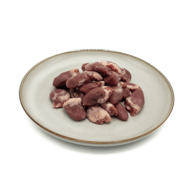 Hovedbilde KB BARF kylling hjerter 1 kg /MÅ hentes