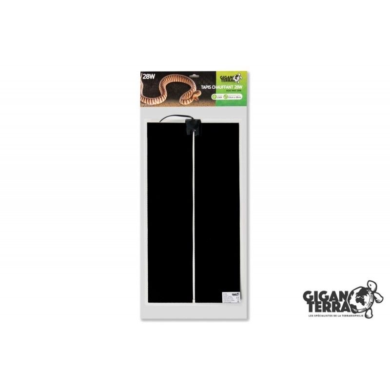 Gigan terra varmematte 28w - 53x28cm