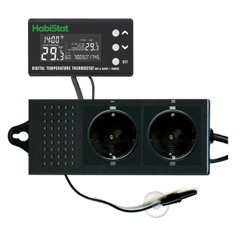 Hovedbilde HabiStat Digital Temp. termostat day/night + ...