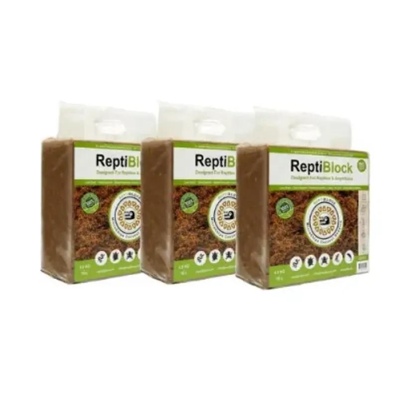Reptiblock Microchips  3 X 4,5kg ( kokos humus) 