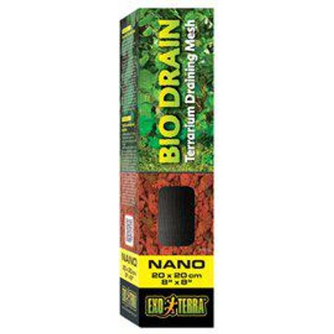 Hovedbilde Exo terra Bio Drain Mesh Nano20x20cm