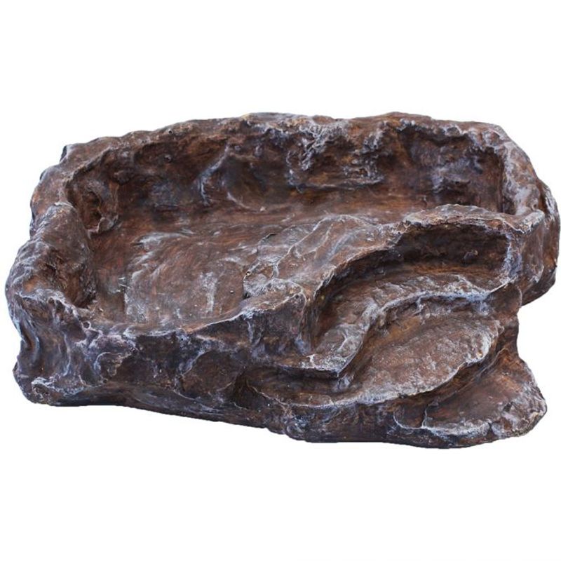 Komodo terraced dish brown S