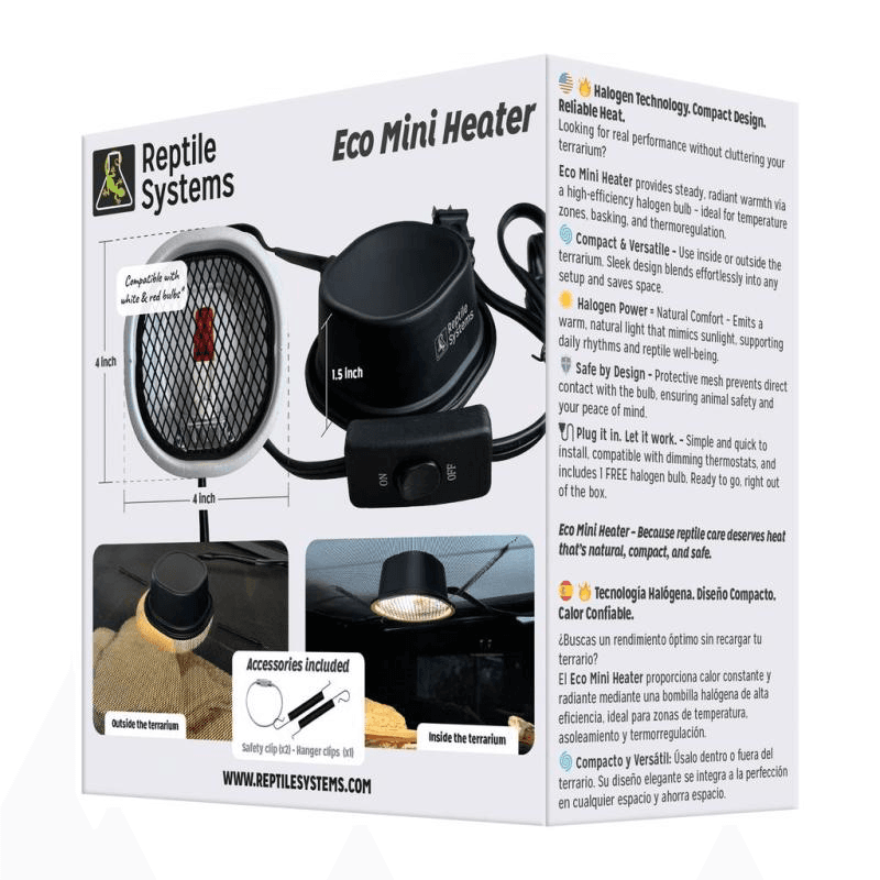 Reptile system Eco mini heater 25w