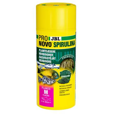 Hovedbilde JBL PRONovo SPIRULINA FLAKES M 250 ml