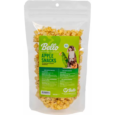 Hovedbilde Bello Eple snacks 100g