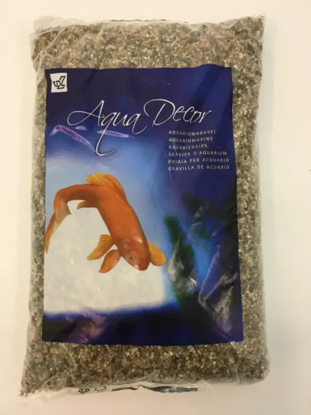 Akvariegrus M&oslash;rk 1-2mm. 10 kg.