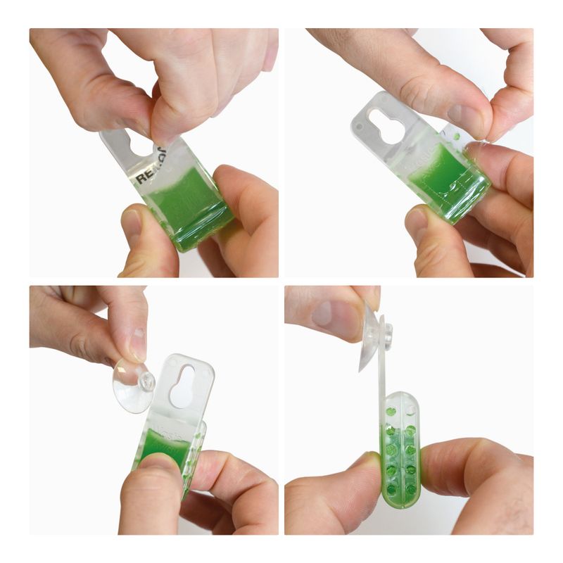 Gel waste away freshwater